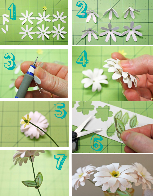 Более 20 примеров элементарного создания красивых цветов из бумаги