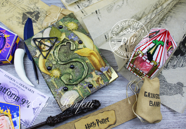 Как сделать подарки в стиле факультета Слизерин из Гарри Поттера