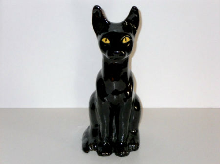 Фигурка черного кота. 