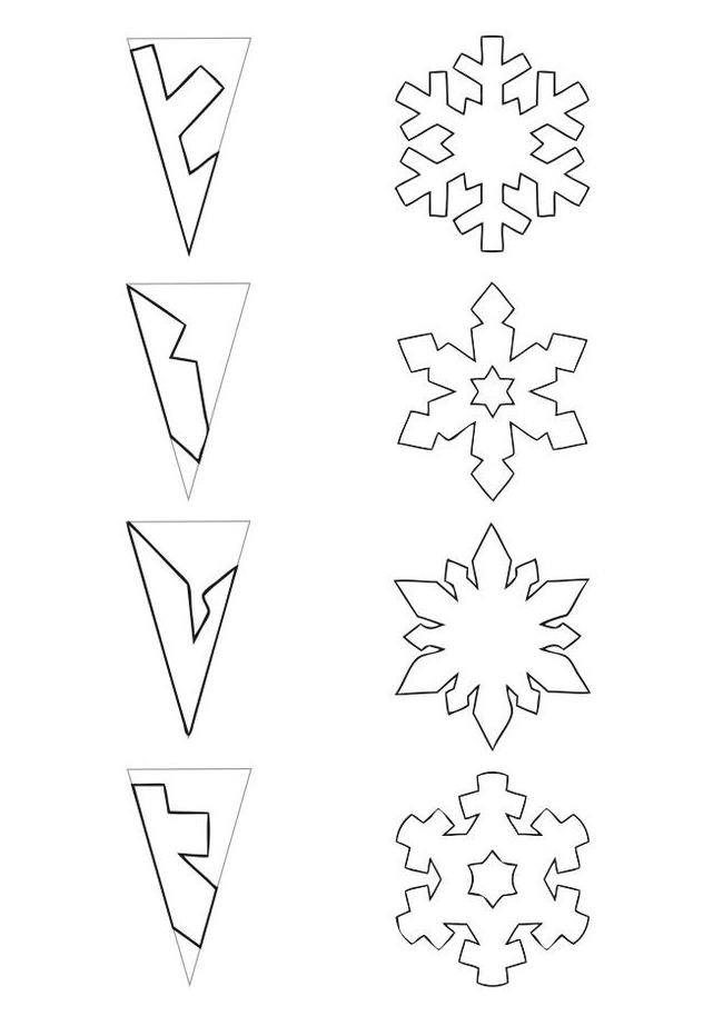 Как сделать красивые снежинки из бумаги