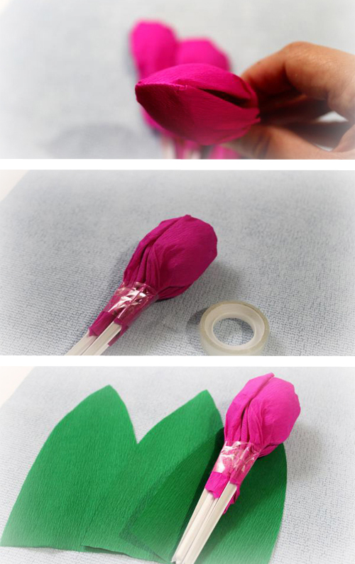 Как сделать тюльпаны своими руками из разных материалов (10 мастер-классов)